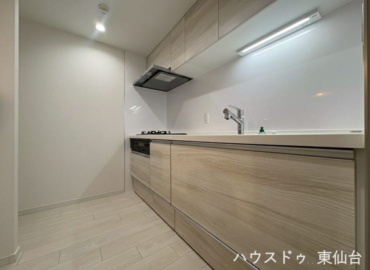 キッチンスペースは広々として動きやすそうです!