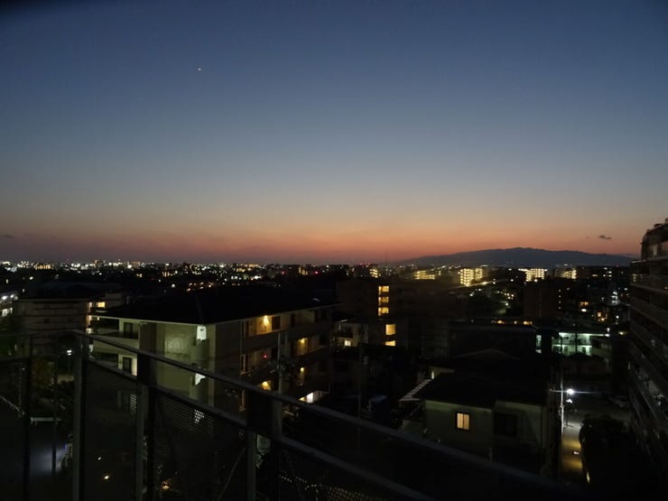 心落ち着く夜景。