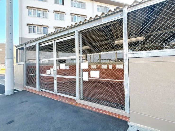 ゴミ置き場です。