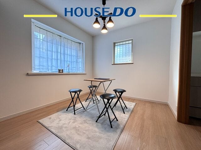 建物約34坪の広いお家のため、ゆとりを持って生活いただけます。