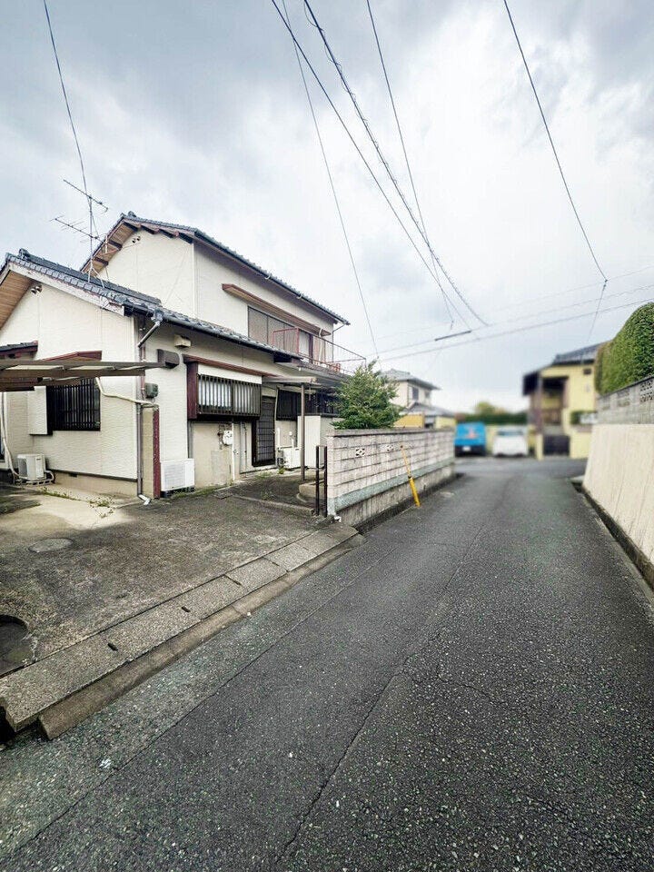 【角地】八幡西区沖田の売土地♪中尾小・沖田中学校♪都市ガス♪スーパーまで徒歩10分圏内♪