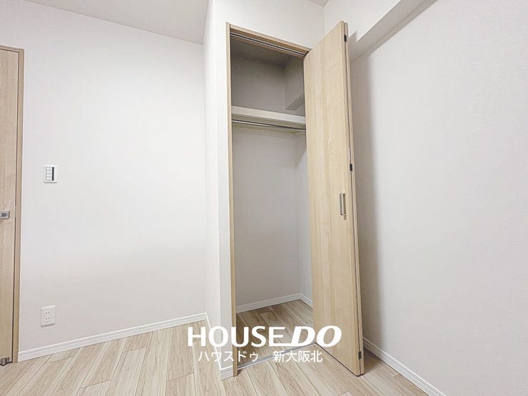 ■全居室収納付き!
■お部屋がスッキリ片付くだけでなく、新しく収納棚を買い足す必要がないので、初期費用が抑えられそうですね!