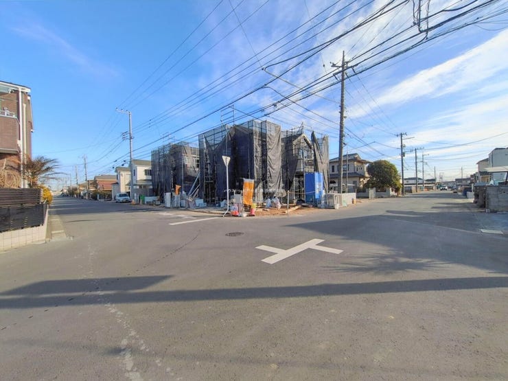 ◎前面道路(1/28撮影)