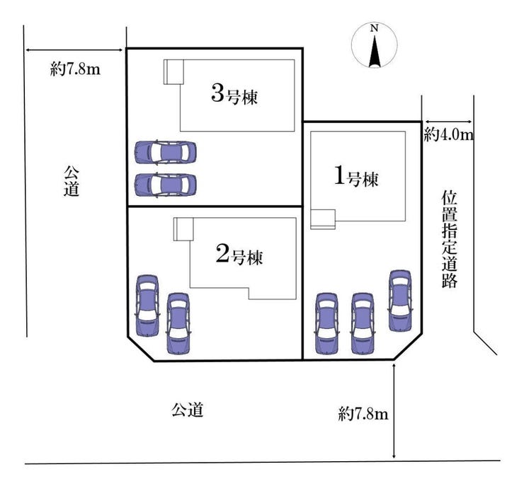 ◎区画図:3号棟