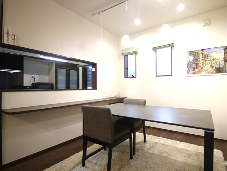 便利なカウンターもあります。