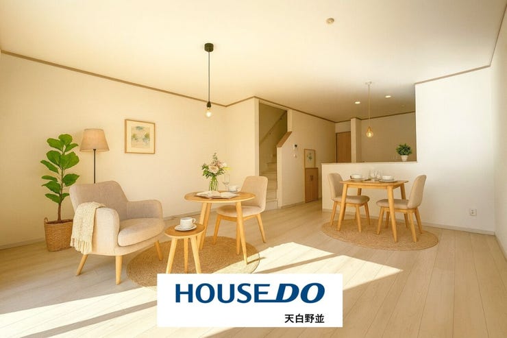 ■□C号棟□■
家族が繋がるリビング階段の間取り
※本画像はCG加工を施したイメージです。実際の室内に家具・小物等は設置されておりません。