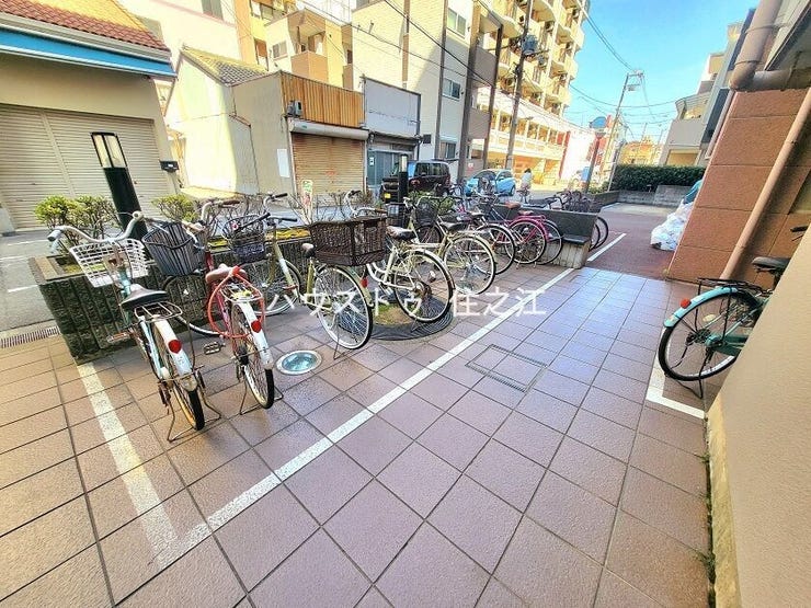 ★駐輪場も区画数はたくさんございます。空き状況の確認はお気軽にお申し付け下さい。