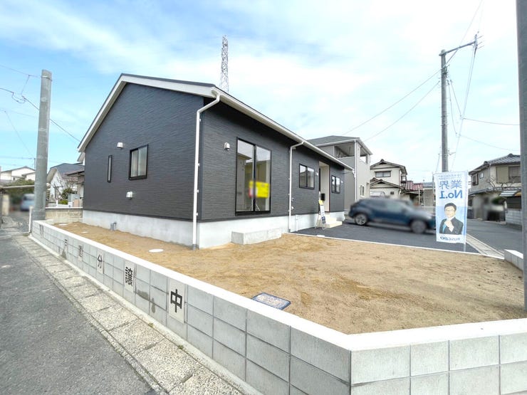 最終1棟!小倉南区下貫 新築戸建て♪平屋建て♪オール電化♪全室収納♪浴室乾燥機♪閑静な住宅街♪