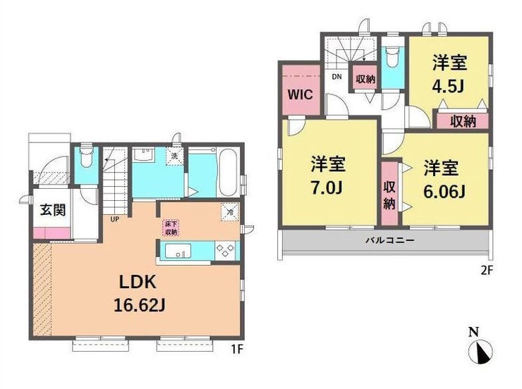 【建物プラン例(間取り図)】