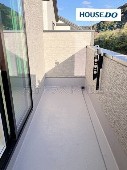 洗濯物がしっかり乾く南向きのワイドバルコニー!