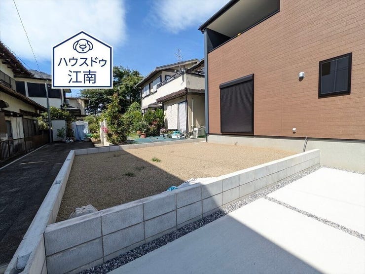 【同社施工例】ガーデニング楽しめるお庭付き