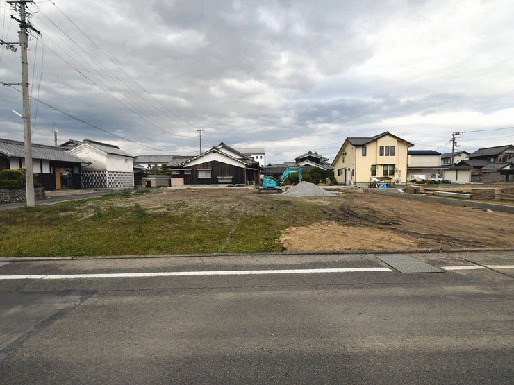 分譲予定地全体を西側より撮影 2025.12.17