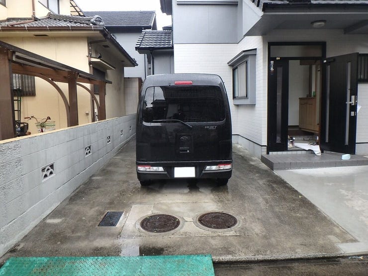 駐車スペース 2025.12.17 雨天時