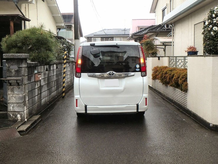 北側道路 2025.12.17 雨天時