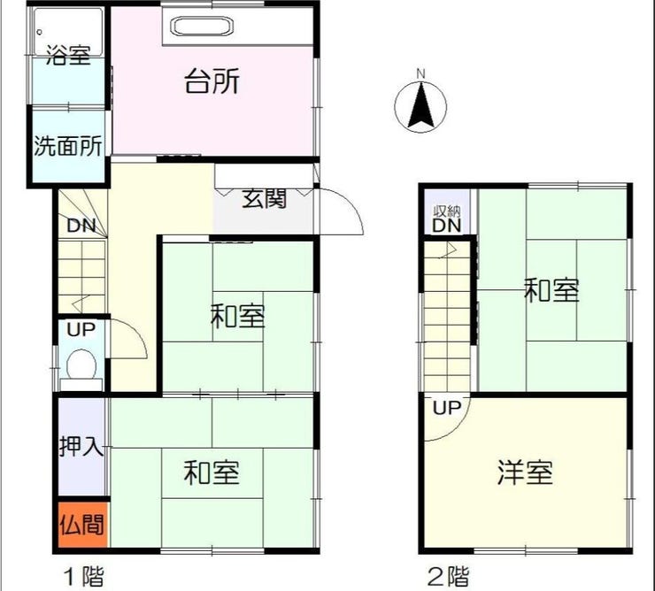 ◆建物①の間取り図