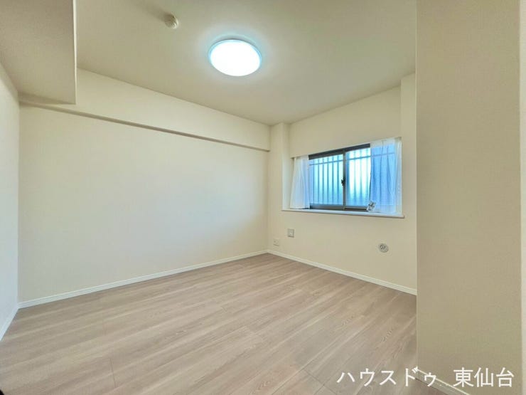 6.6帖のお部屋です、お掃除も楽々なフローリングです♪