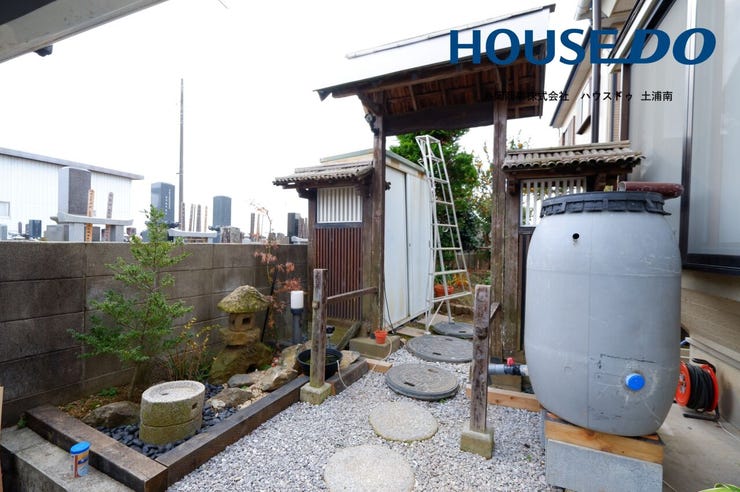 売主様自作!趣のある立派な門!