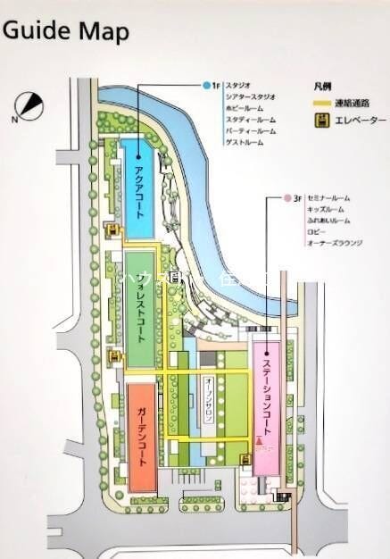 ★アクアコート・フォレストコート・ガーデンコート・ステーションコートの4棟で構成されております♪