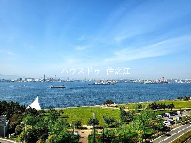 ★大阪湾の眺望を堪能できるのもこのマンションの醍醐味♪