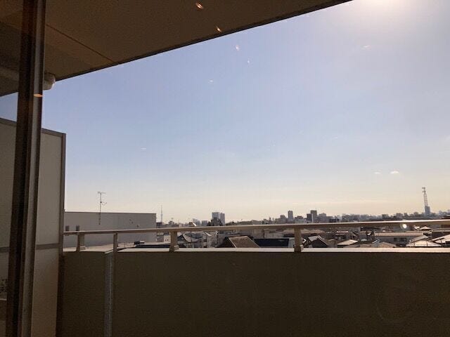 スカイツリーも遠望できます。