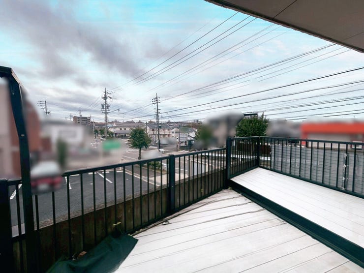 *1階バルコニー*