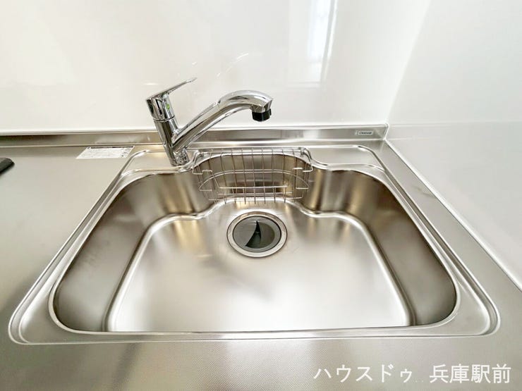 使いやすい広いシンク