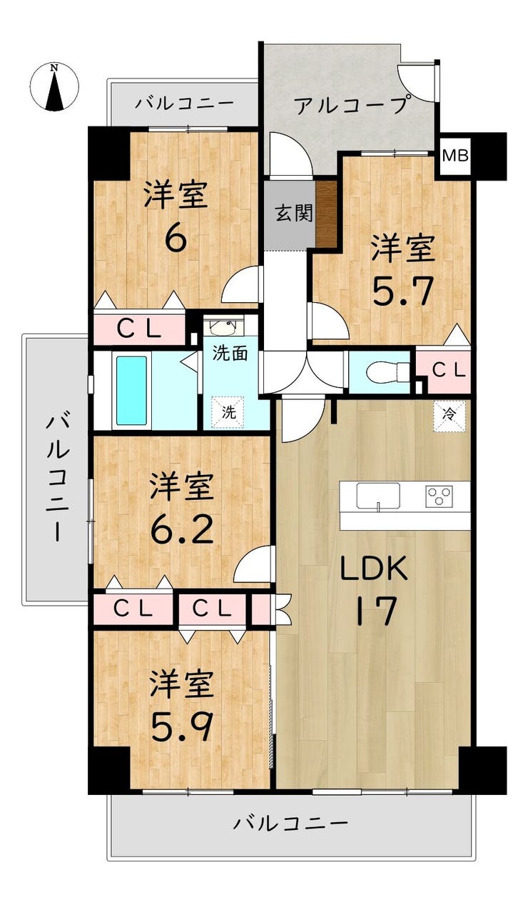 【間取り】