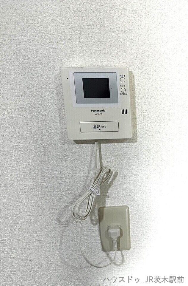 モニター付きインターホンで防犯面でも安心♪