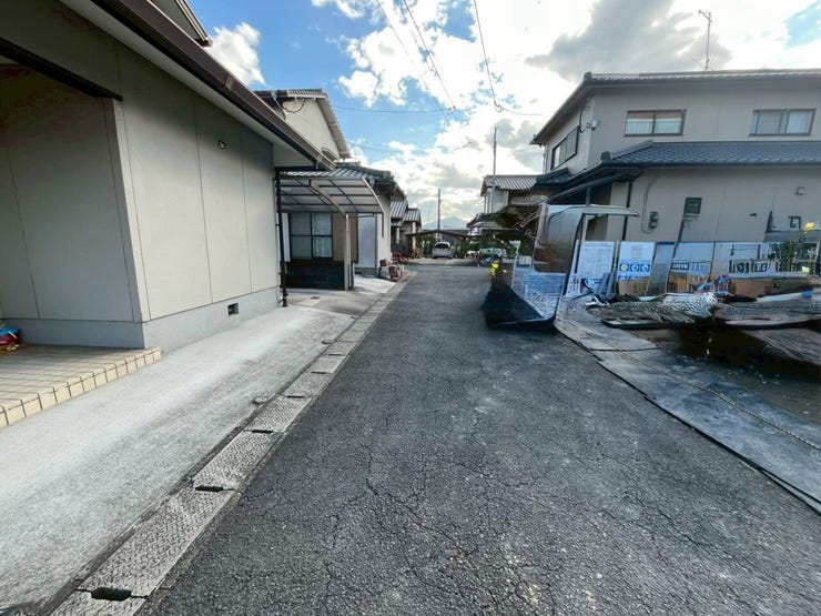 建築中(2025年12月現在)
前面道路