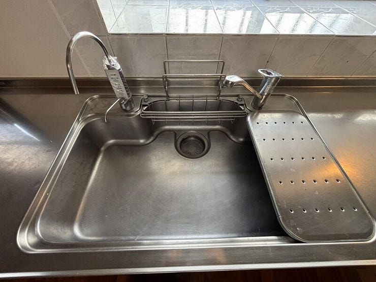キッチンシンク手洗い場
