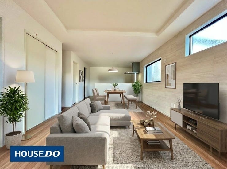 リビングダイニングキッチンは広々20.7帖!