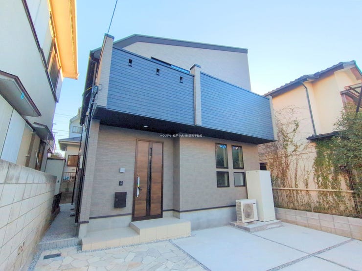 【外観】
◎外観(12/12撮影)
建物完成!ご見学できます!