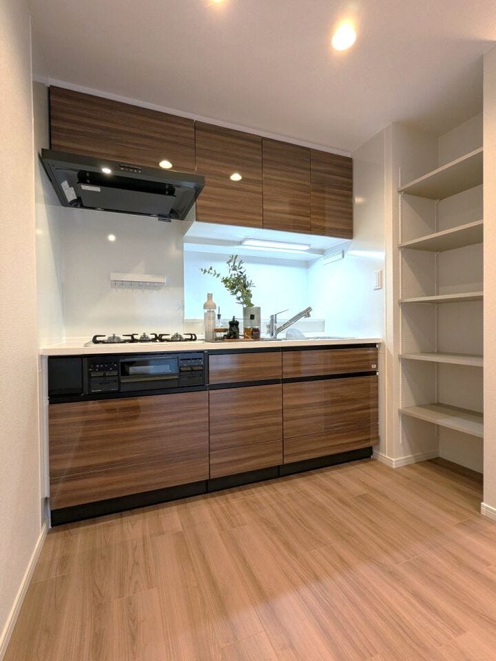 【キッチン】
新しいキッチンで思う存分料理を楽しんでください(^^♪