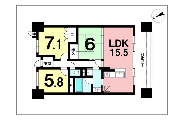 天保山町 サーパスシティ天保山二番館