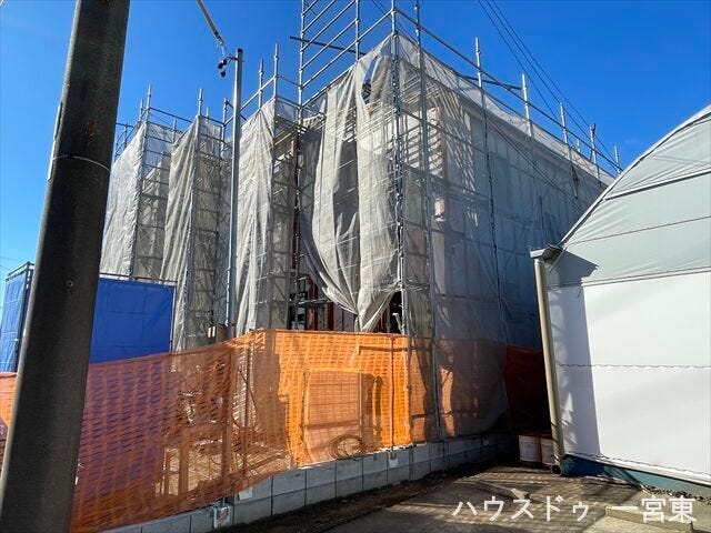 上棟しました。建築中の現場を見学できる貴重な機会です。一緒に体感しませんか?