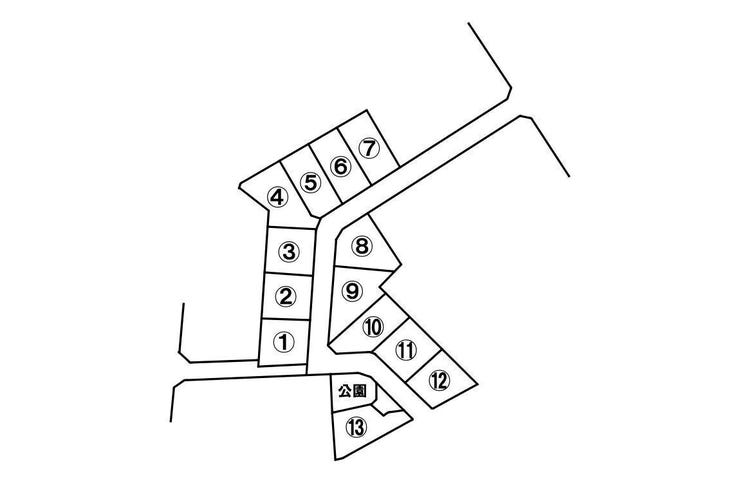 【区画図】
全13区画