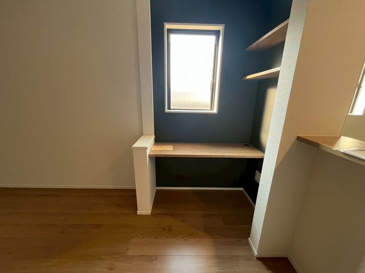 リビングの横にちょっとしたワークスペース♪