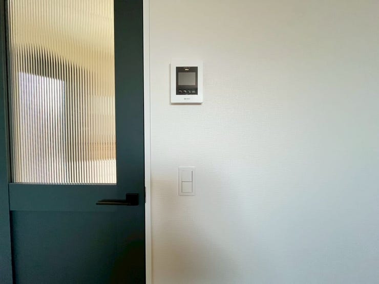 モニター付きインターホン♪