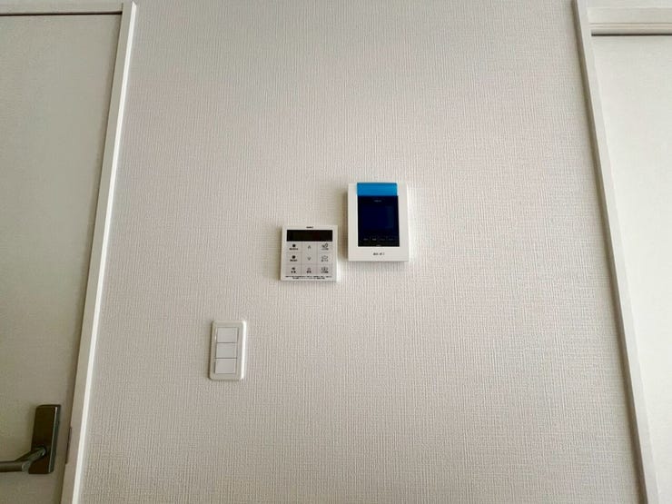 モニター付きインターホン♪