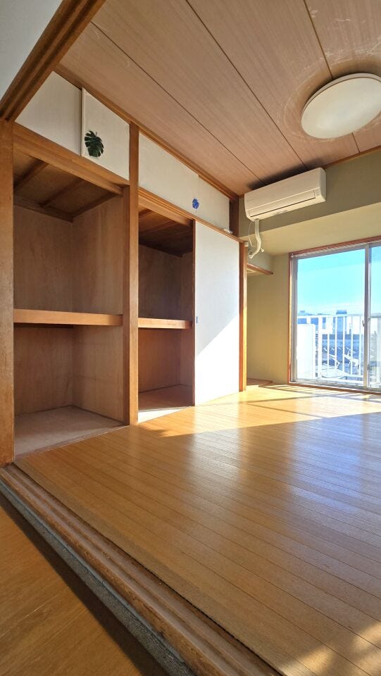 和室の収納スペース