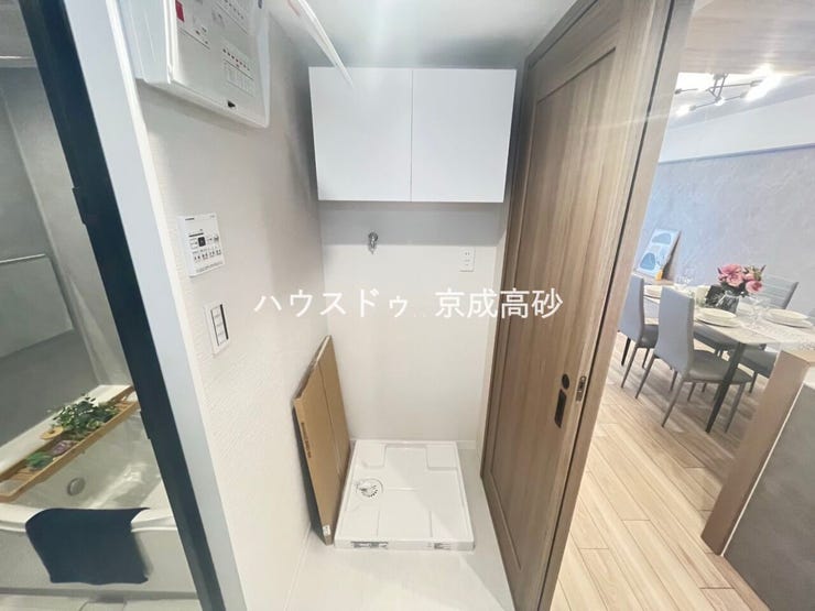 洗濯機置き場のスペースを確保しています!是非、現地にてスペースを確認してみてください。