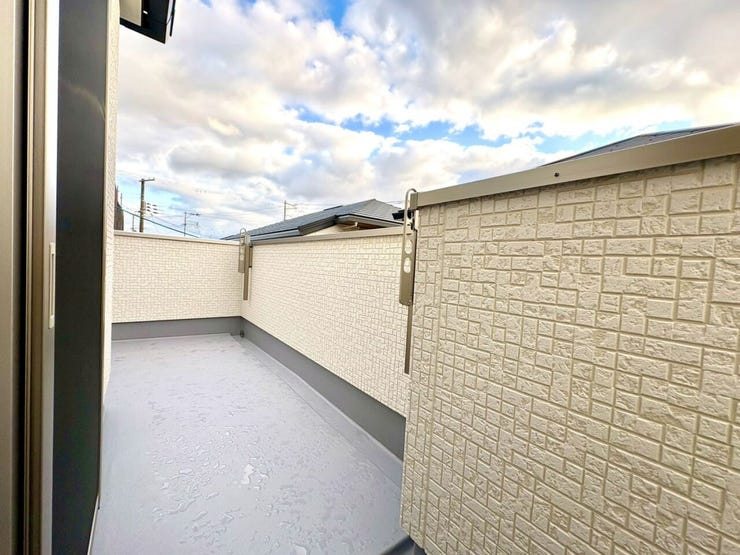 開放感のあるバルコニーで、毎日の暮らしに心地よさをプラス