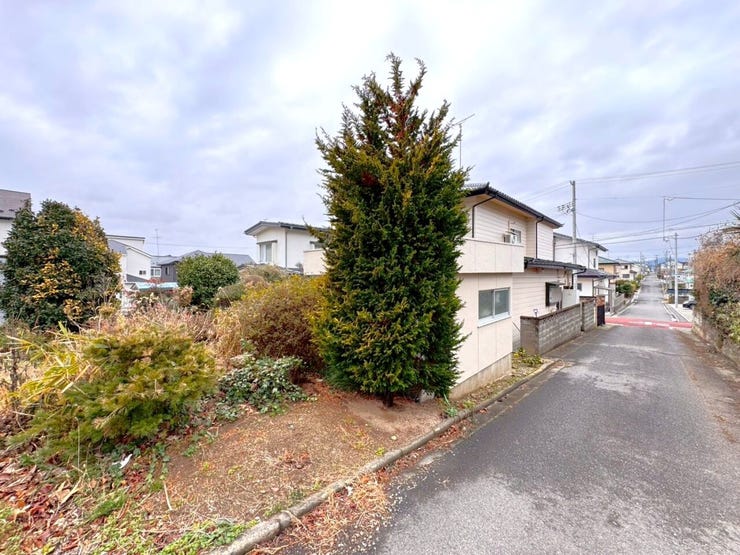 北側接道東側より撮影