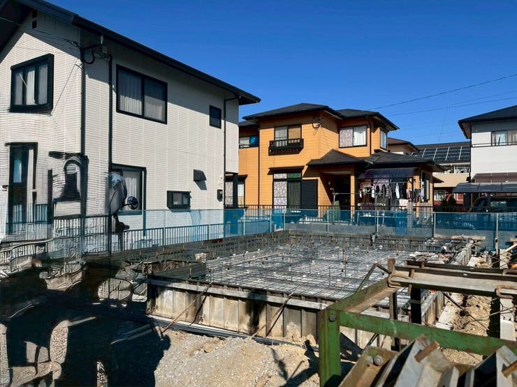 建築中 外観
206/1/9現在