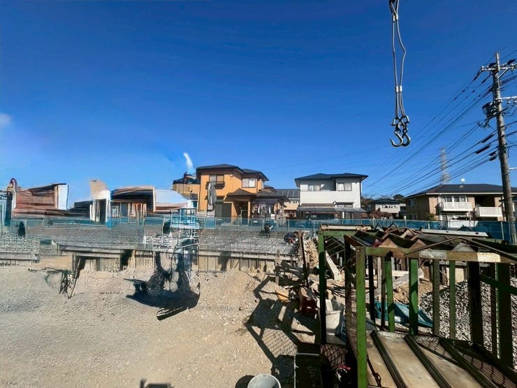 建築中 外観
206/1/9現在