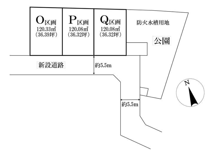 ◎区画図:Q区画