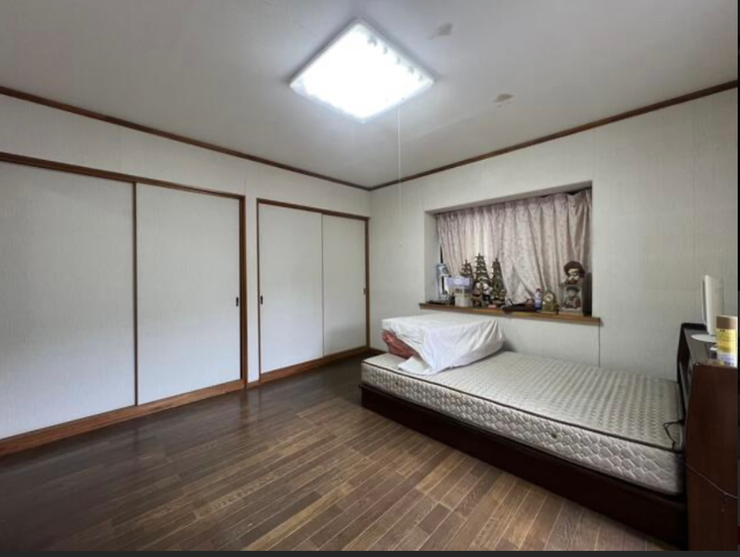 8畳の洋室は広々と使えます