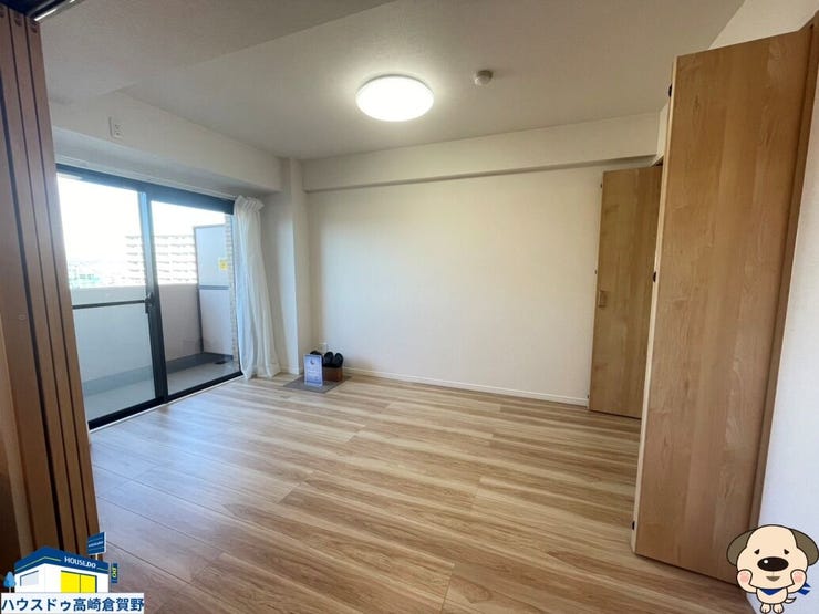 日当たりもよく、家族構成に合わせて使える部屋。