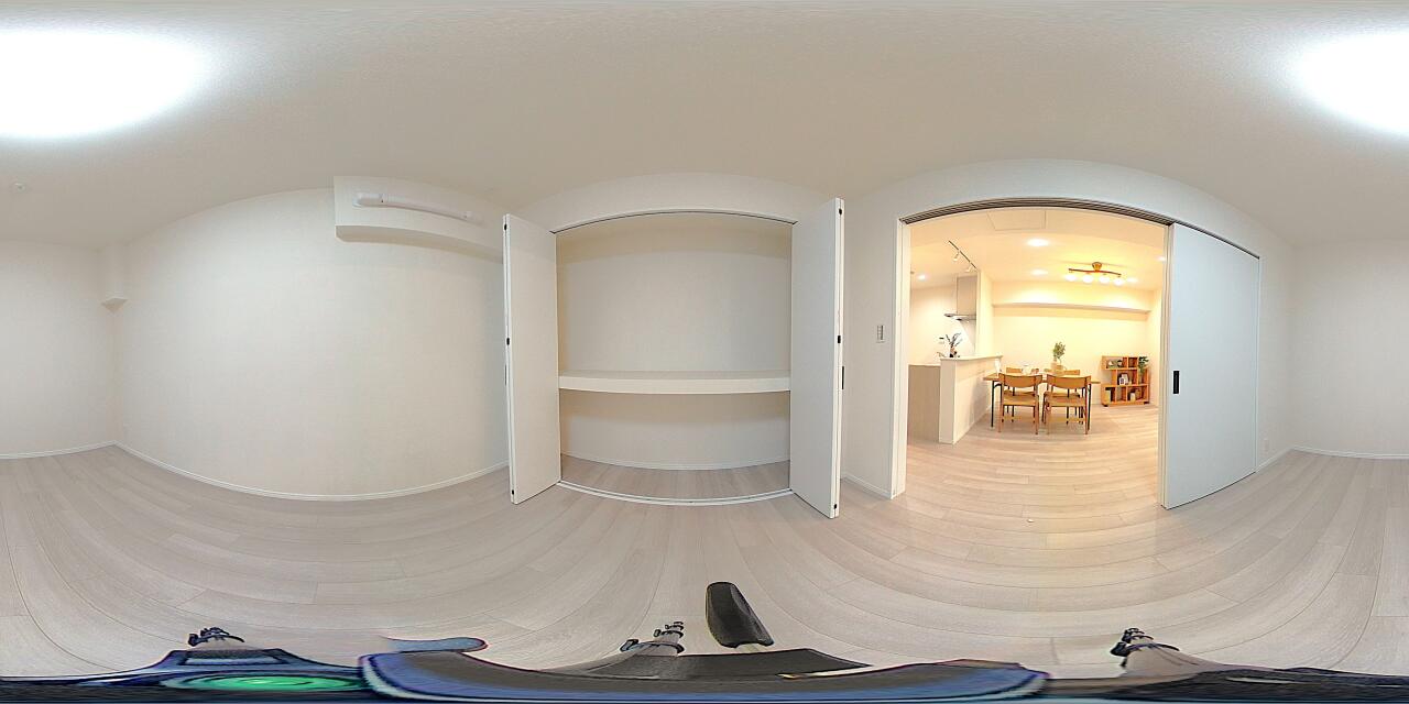 全室フローリングですのでお掃除もしやすいですよ