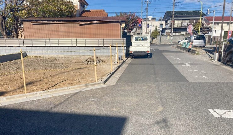 ◇前面道路が交わる十字路部分